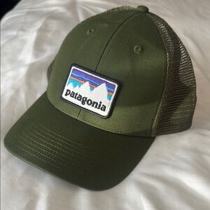 Patagonia Olive Green Trucker Hat